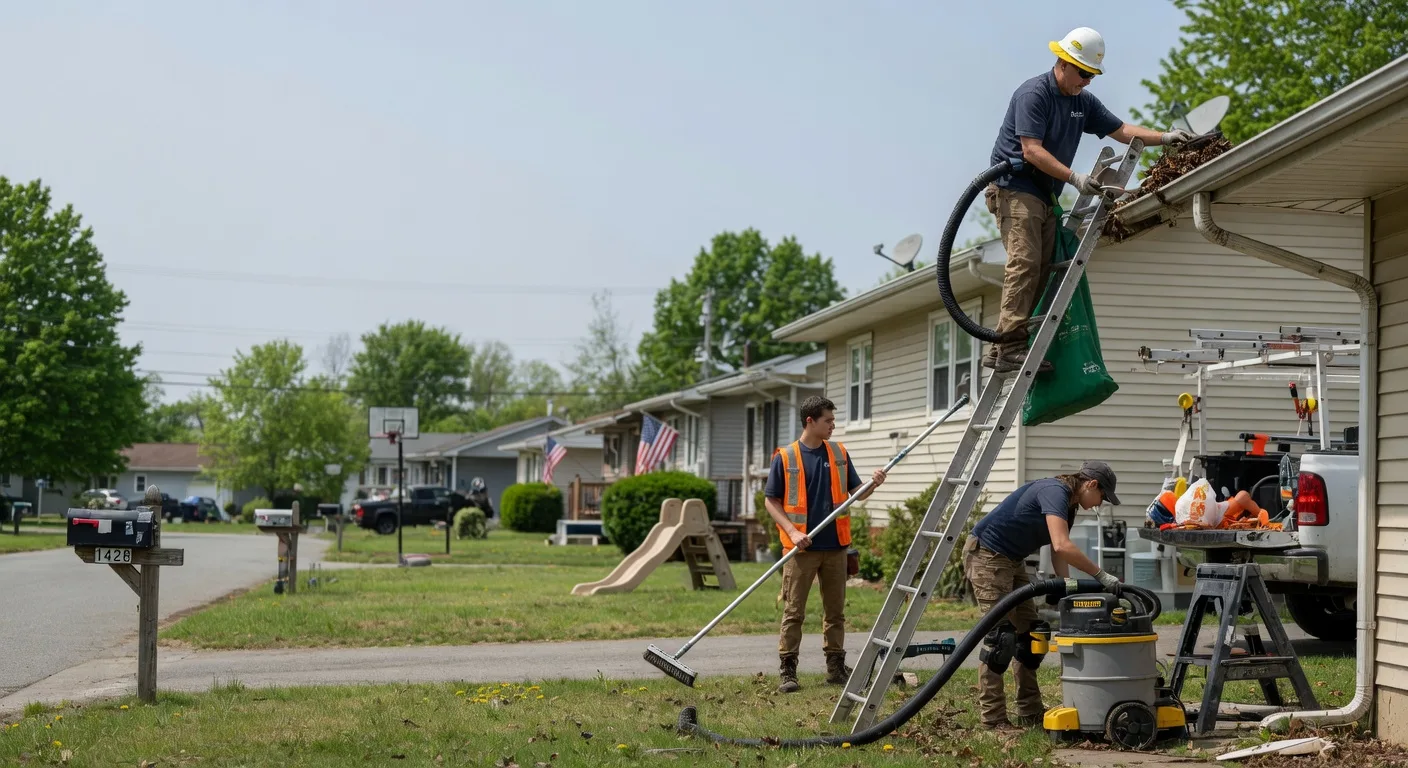 Gutter Installation in Cantrall, IL near me